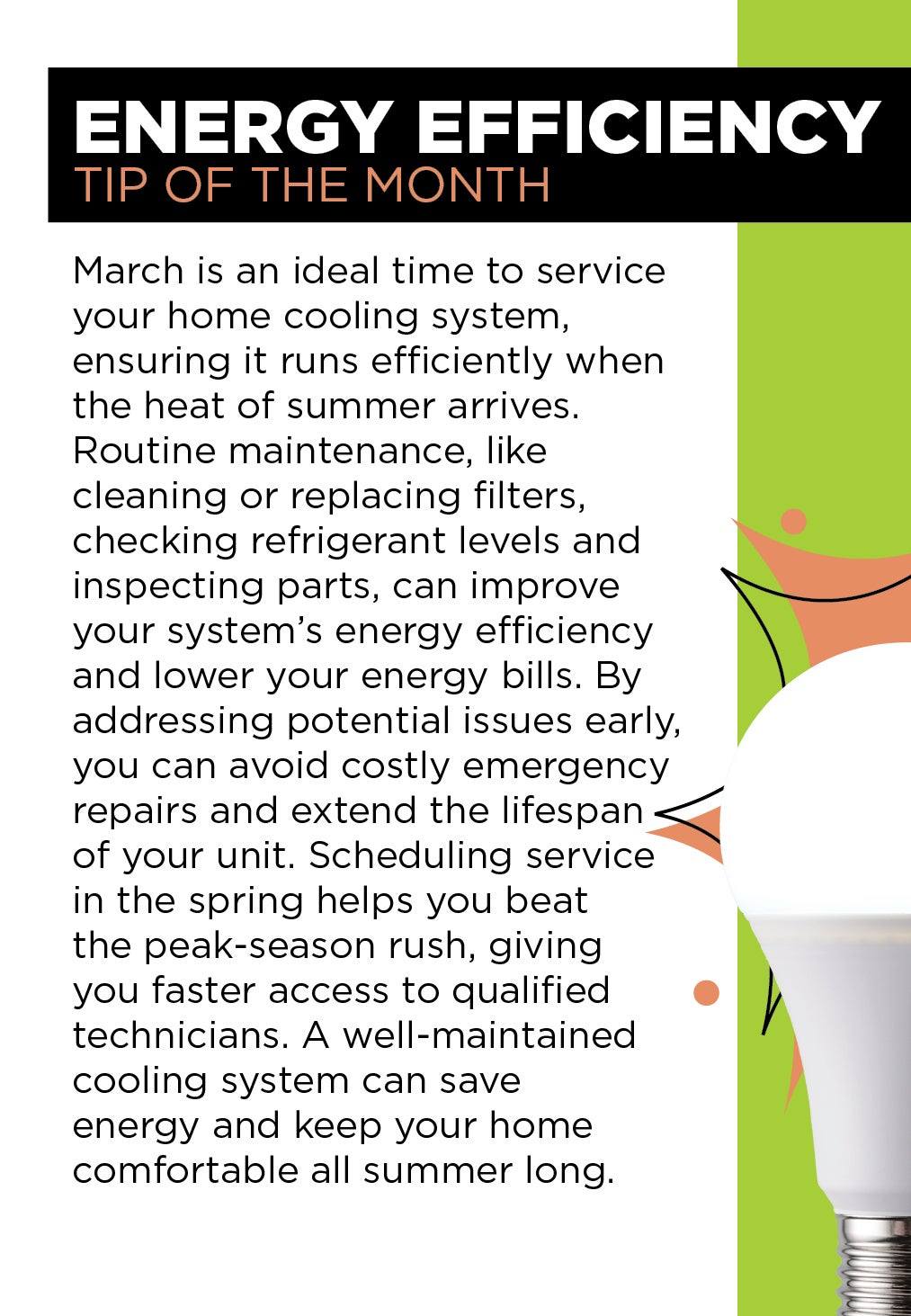 March Tip of the Month