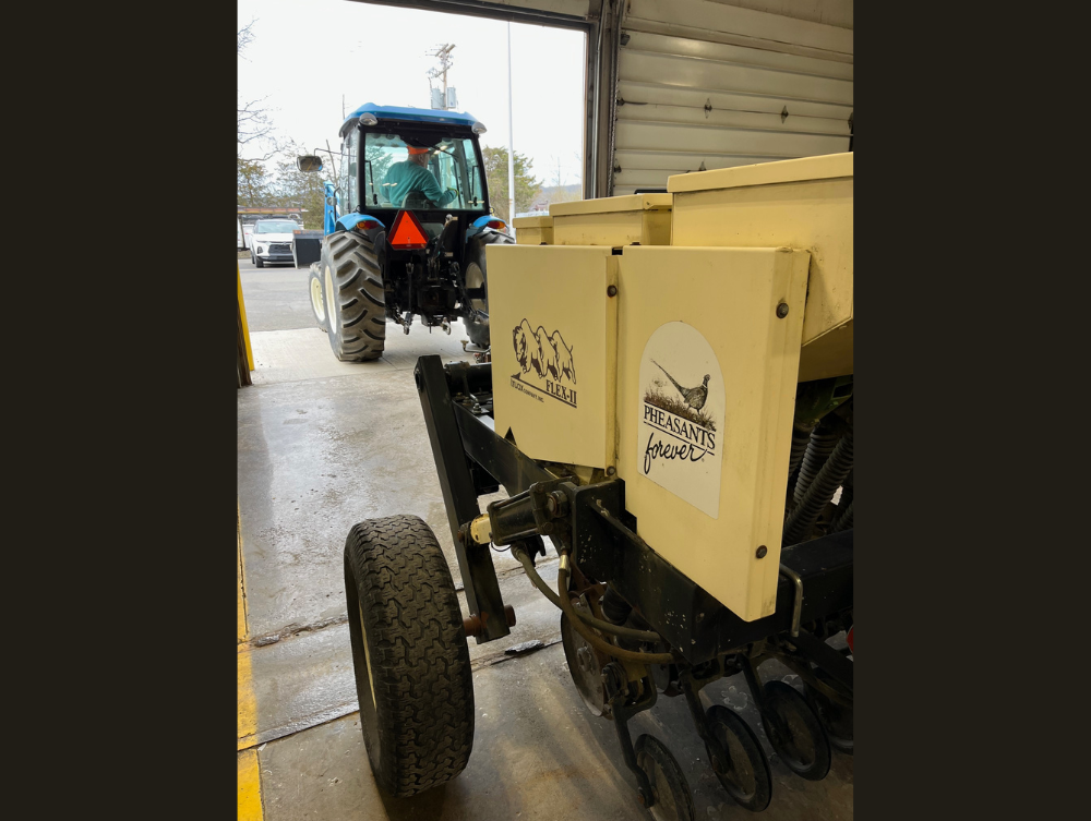 Tractor ready to go