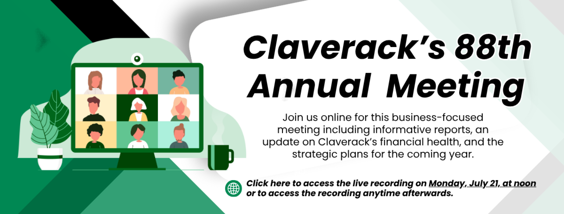 Annual Meeting Announcement